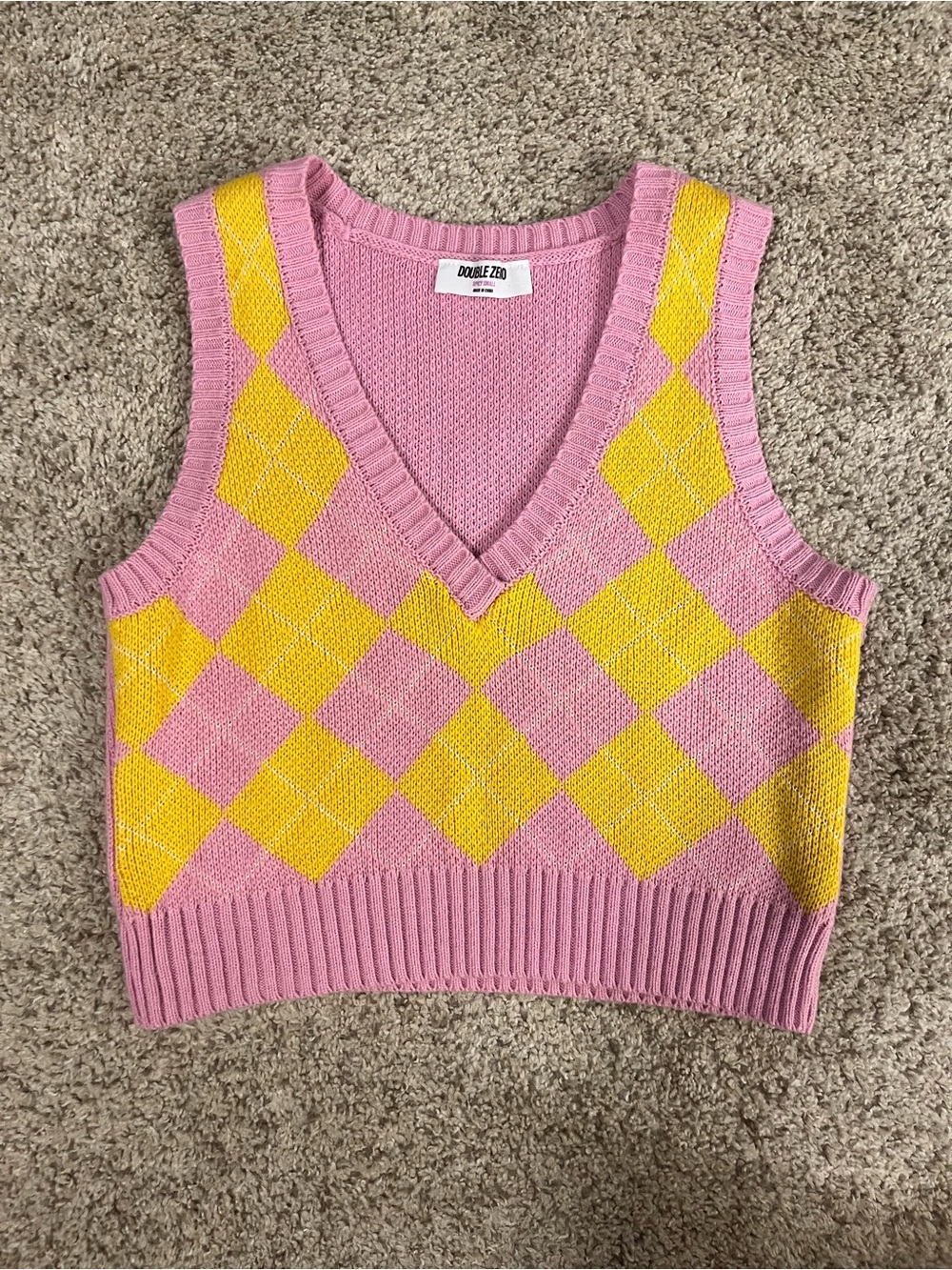 Women’s Argyle Sweater Vest